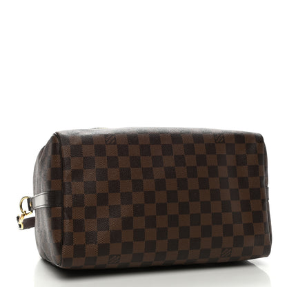 Louis Vuitton Damier Ebene Patches Speedy Bandouliere 30 4 of 9