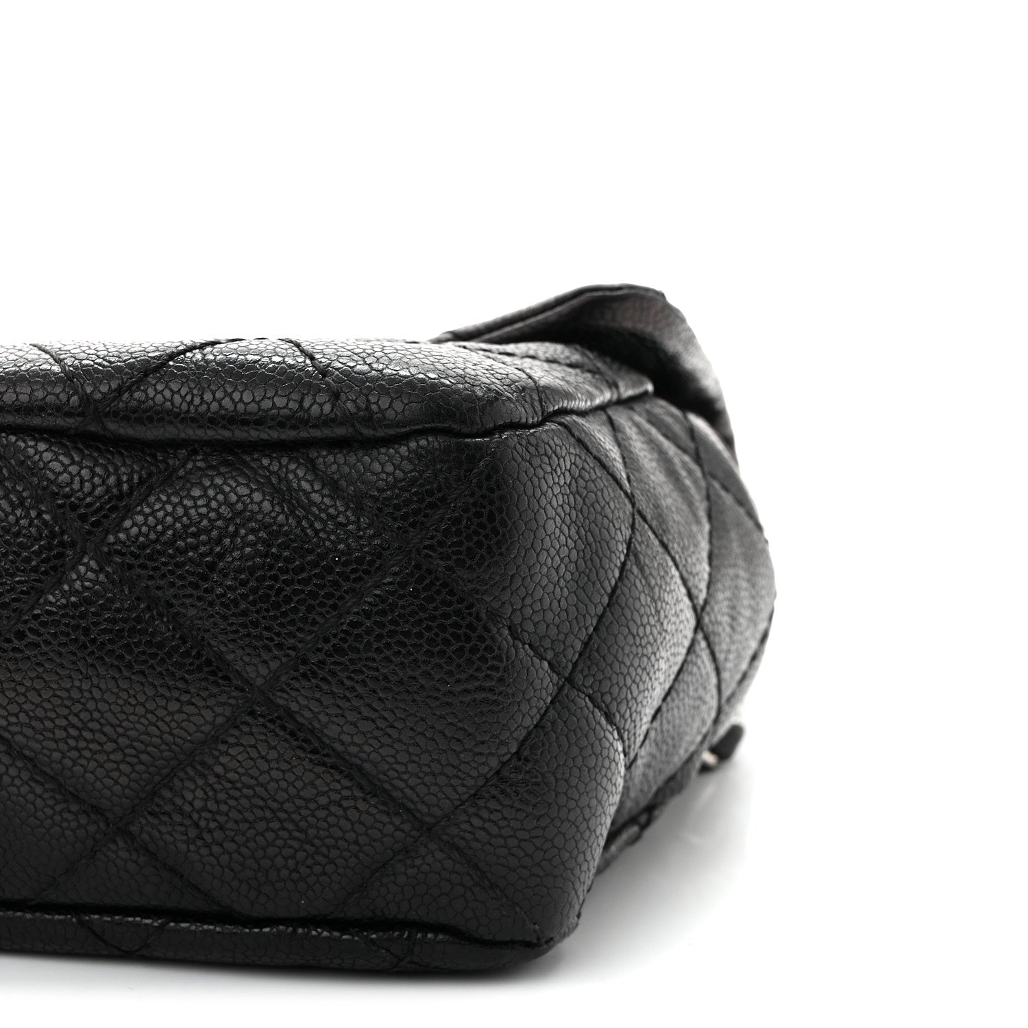 Chanel Caviar Quilted Jumbo Easy Flap Black 10 of 10