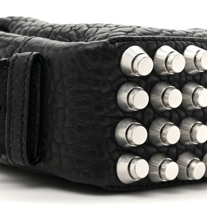 Alexander Wang Pebbled Lambskin Small Ricco Shoulder Bag Black 9 of 9