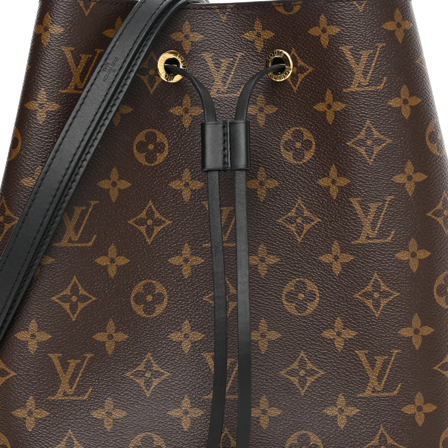 Louis Vuitton Monogram Neonoe MM Black 8 of 13