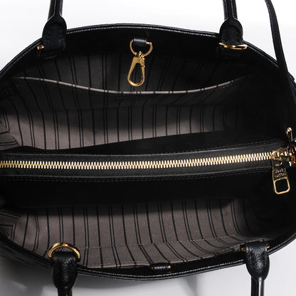 Louis Vuitton Empreinte Montaigne MM Black 5 of 8
