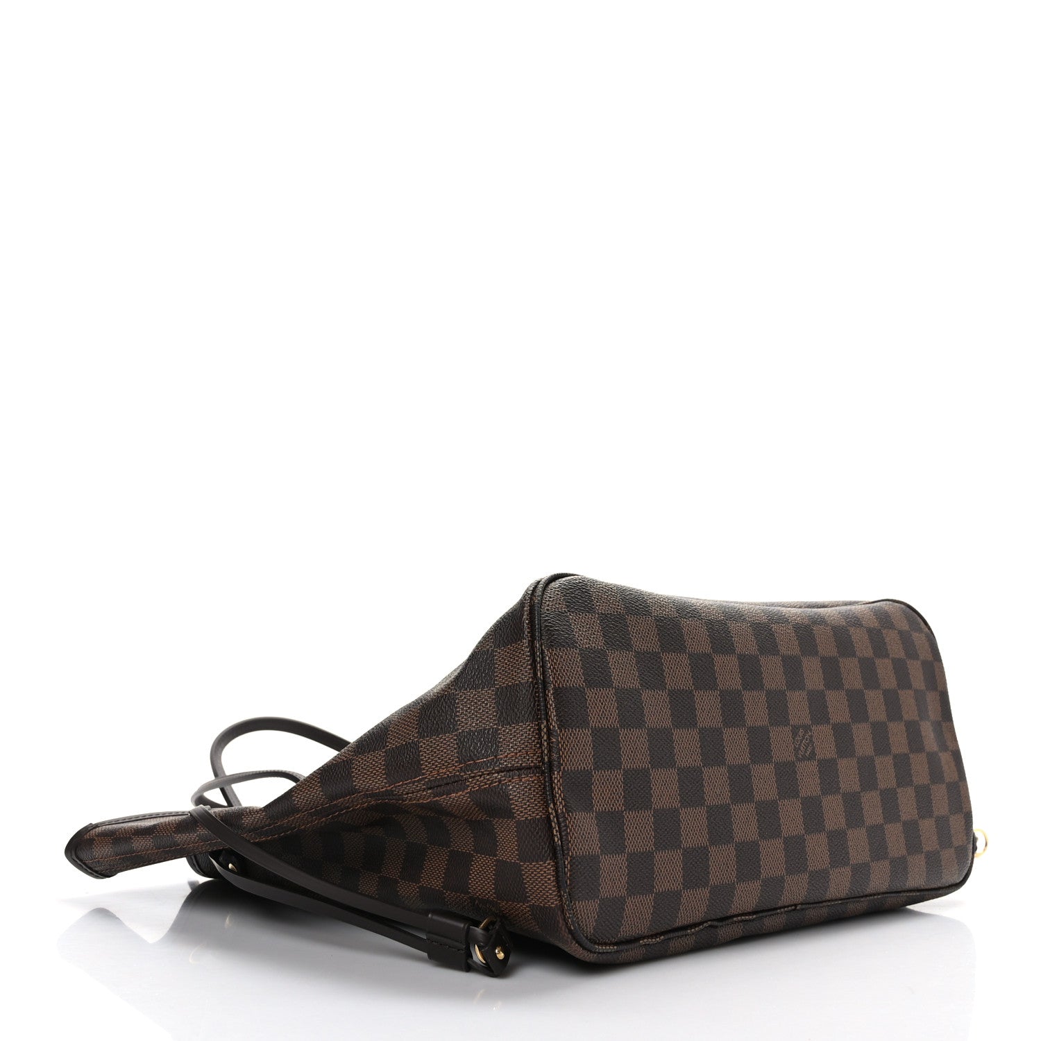 Louis Vuitton Damier Ebene Neo Neverfull MM Rose Ballerine 4 of 9