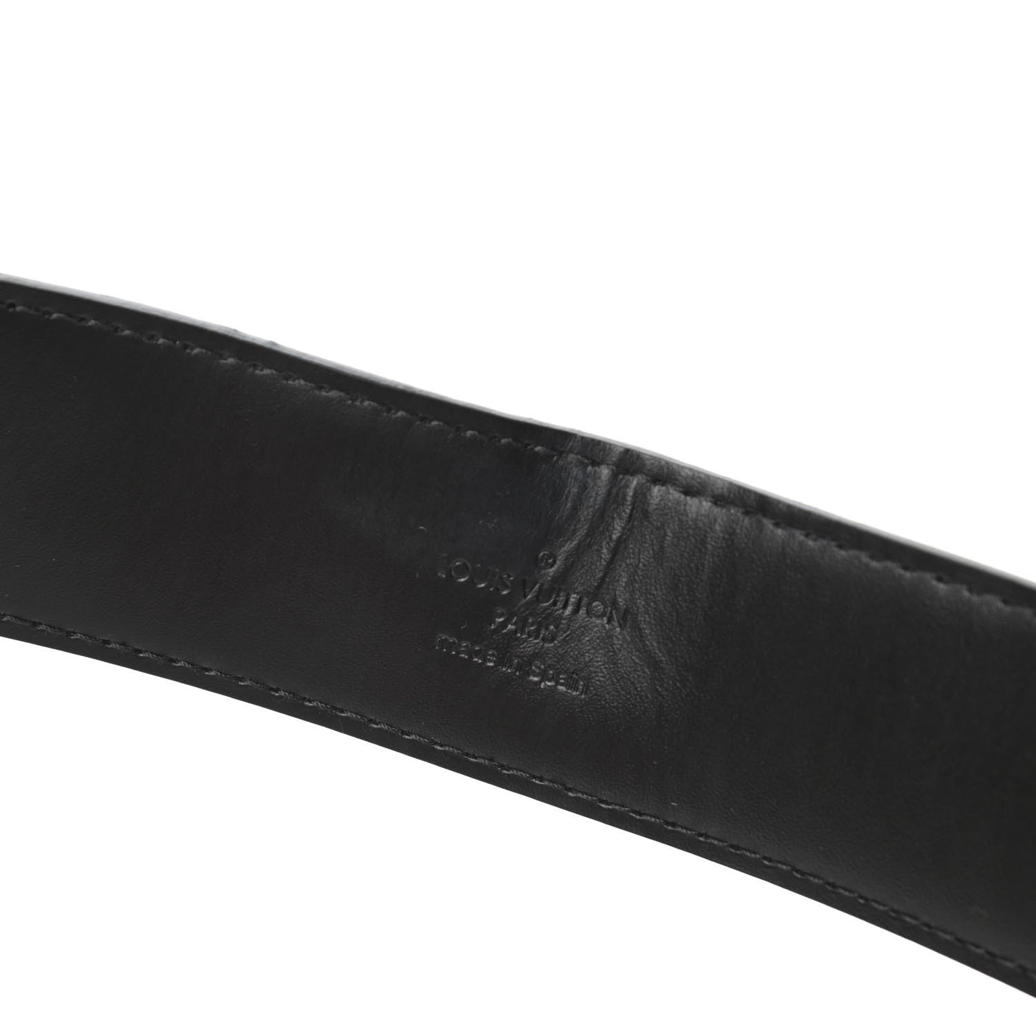 Louis Vuitton Damier Graphite LV Initiales Belt 90 36 5 of 5