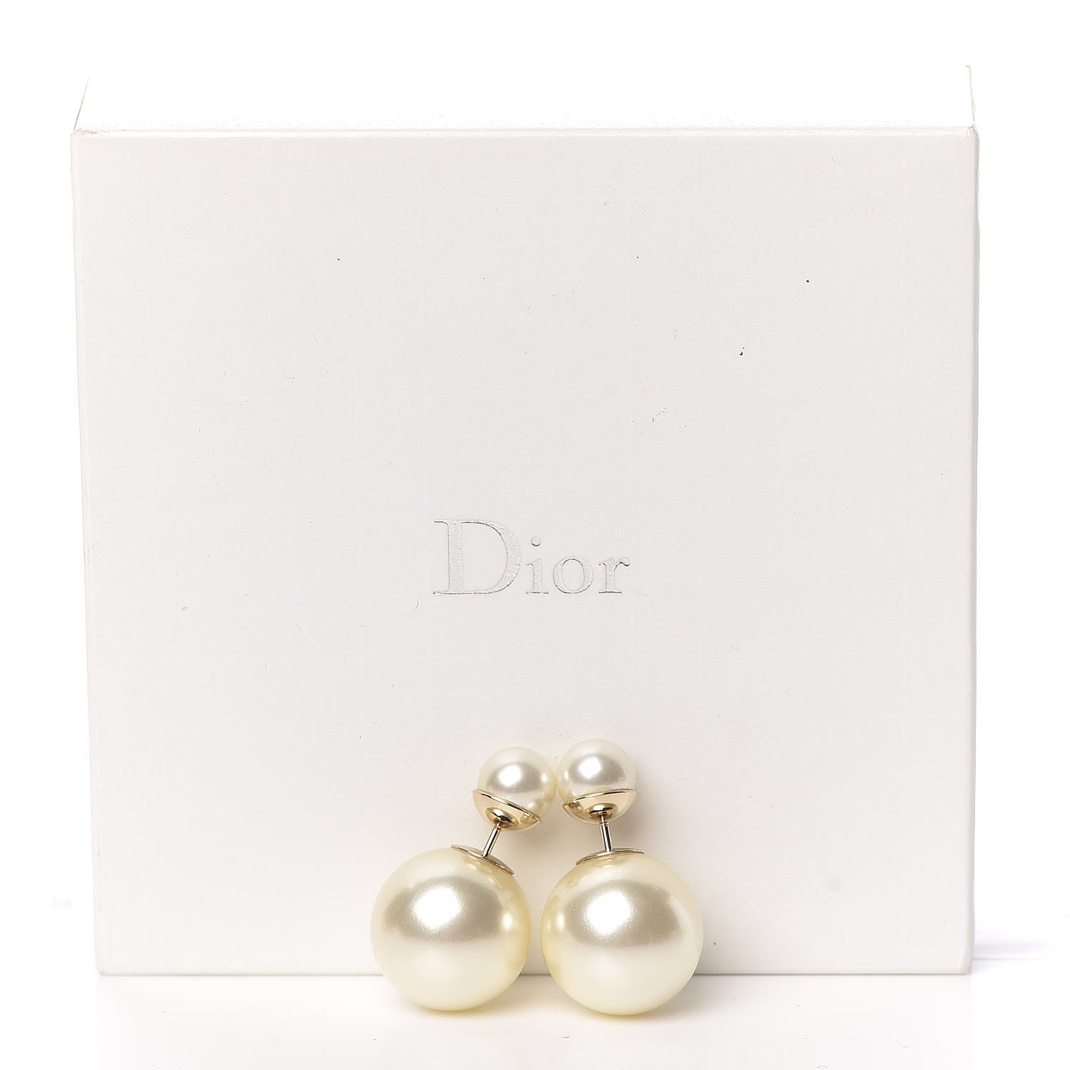 Christian Dior Pearl Mise En Dior Tribal Earrings 4 of 4