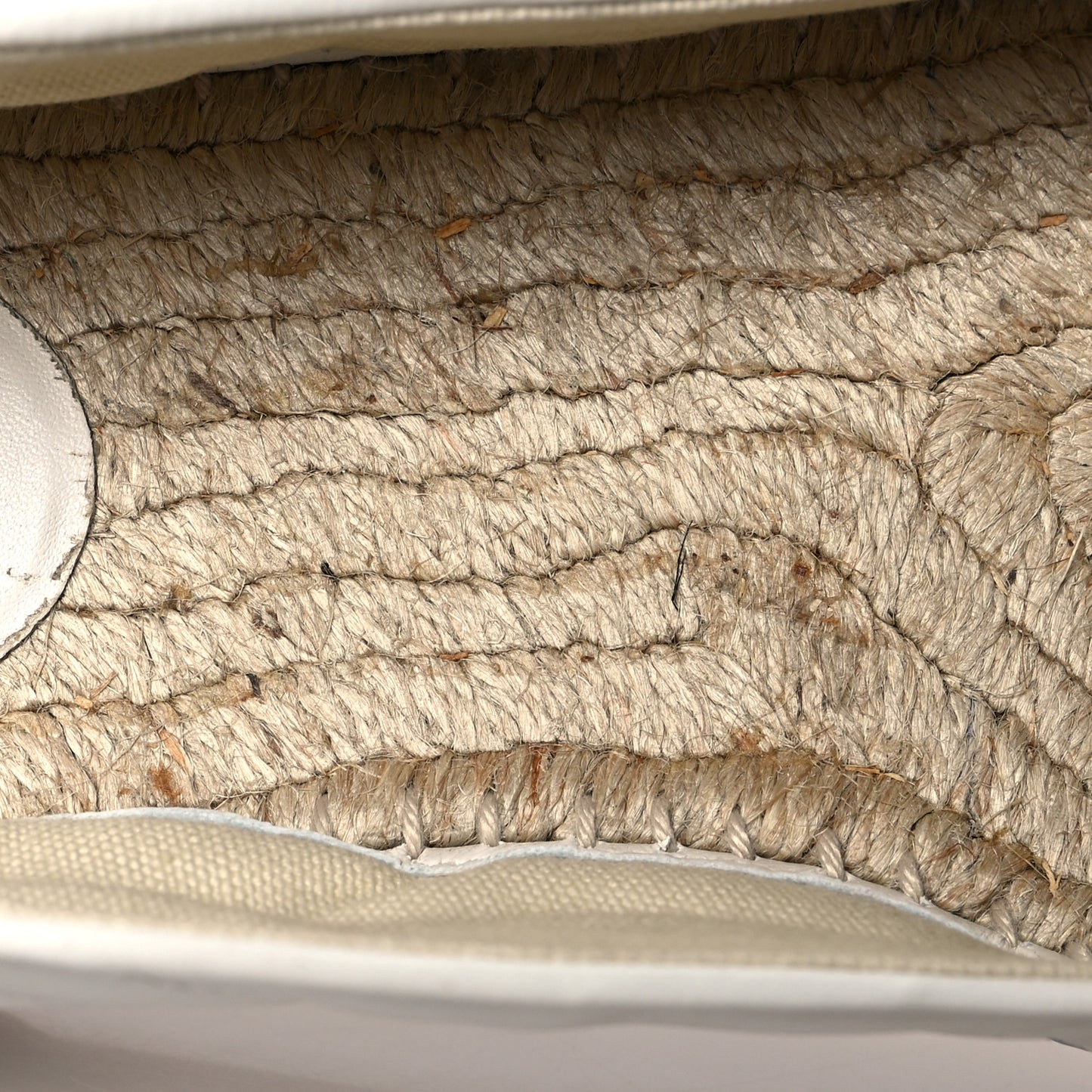 Nappa Matelasse GG Marmont Espadrilles 40 Great White
