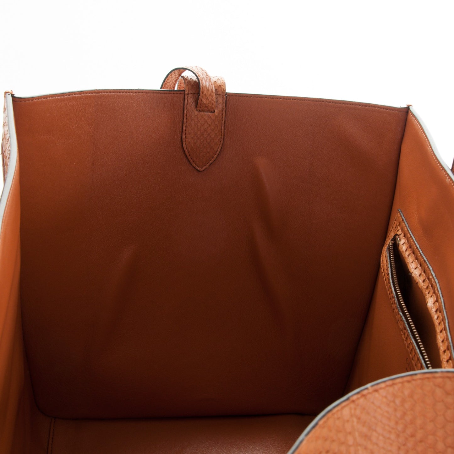 Python Medium Phantom Luggage Light Copper