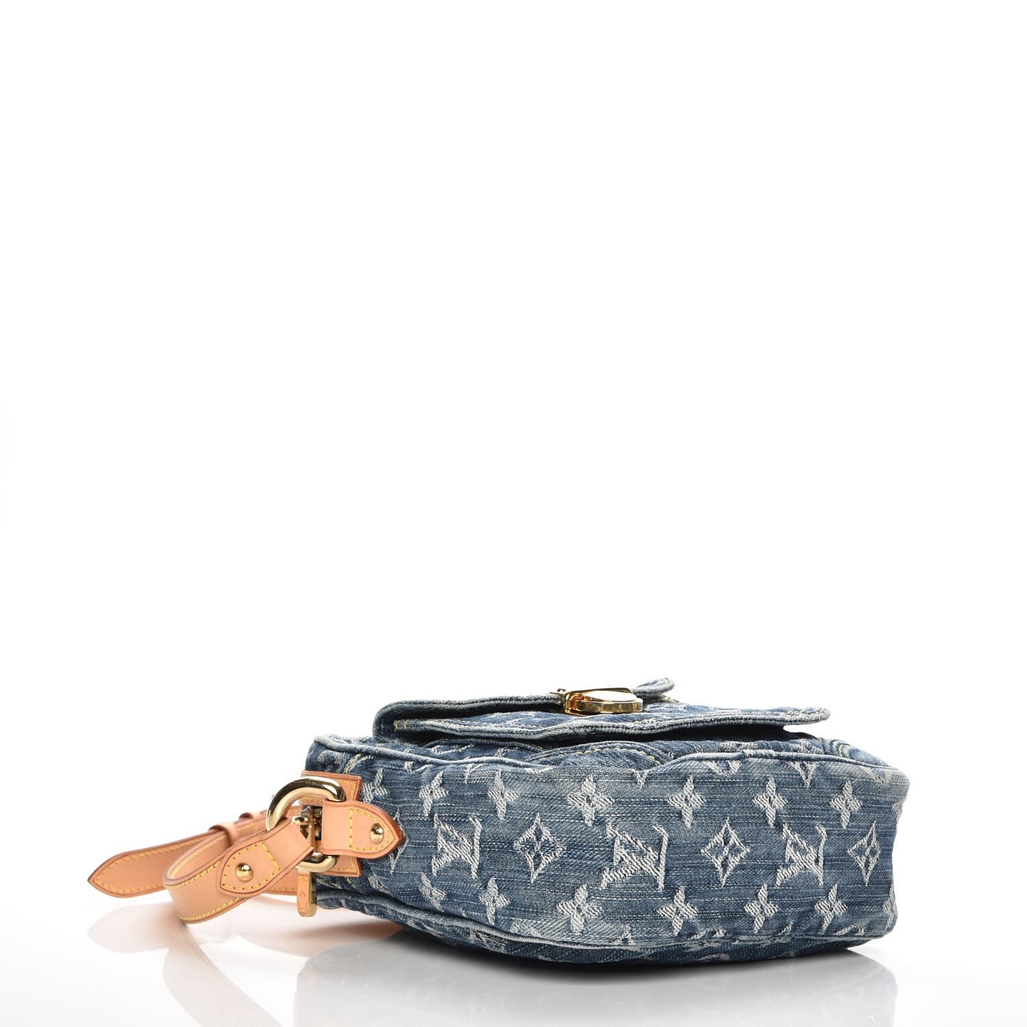Denim Camera Bag Blue