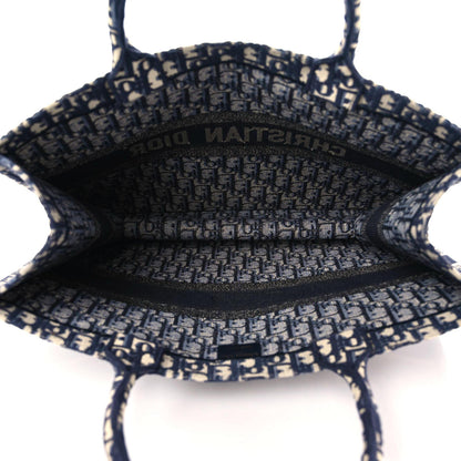 Christian Dior Oblique Book Tote Blue Multicolor 10 of 12