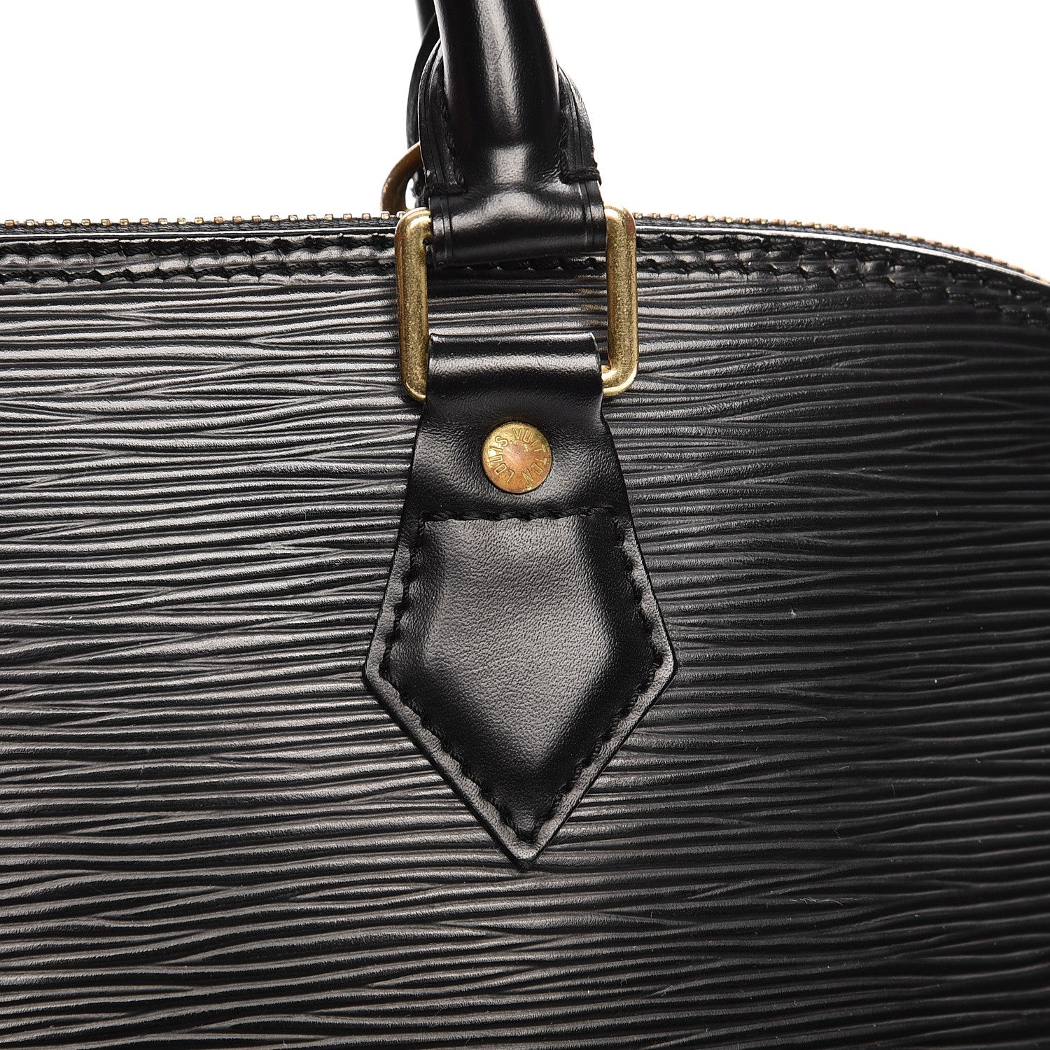 Louis Vuitton Epi Alma PM Black 9 of 15