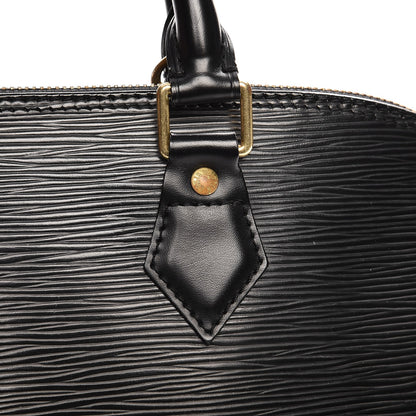 Louis Vuitton Epi Alma PM Black 9 of 15