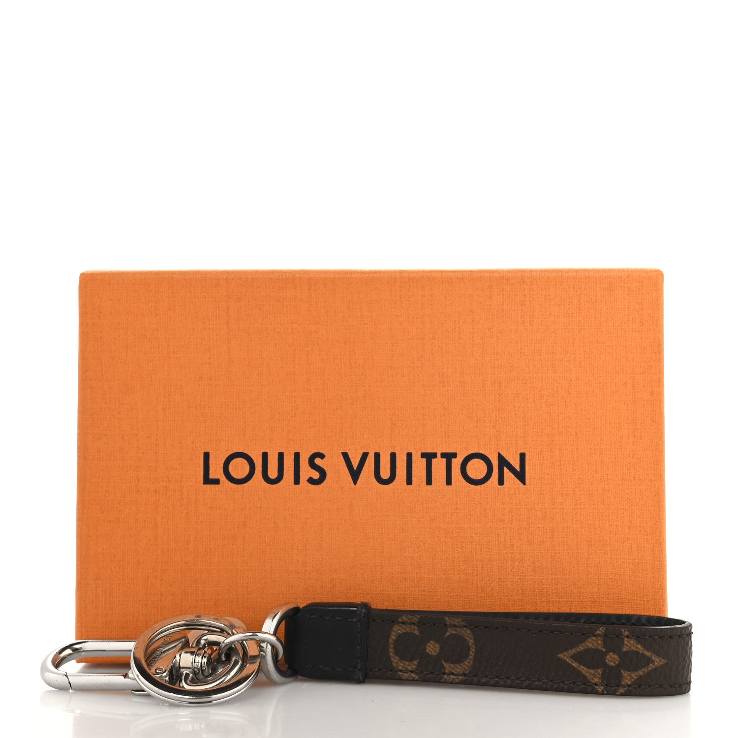 Louis Vuitton Monogram Slim Dragonne Bag Charm Key Holder 4 of 4