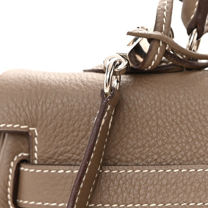 Hermes Taurillon Clemence Kelly Retourne 35 Etoupe 19 of 20