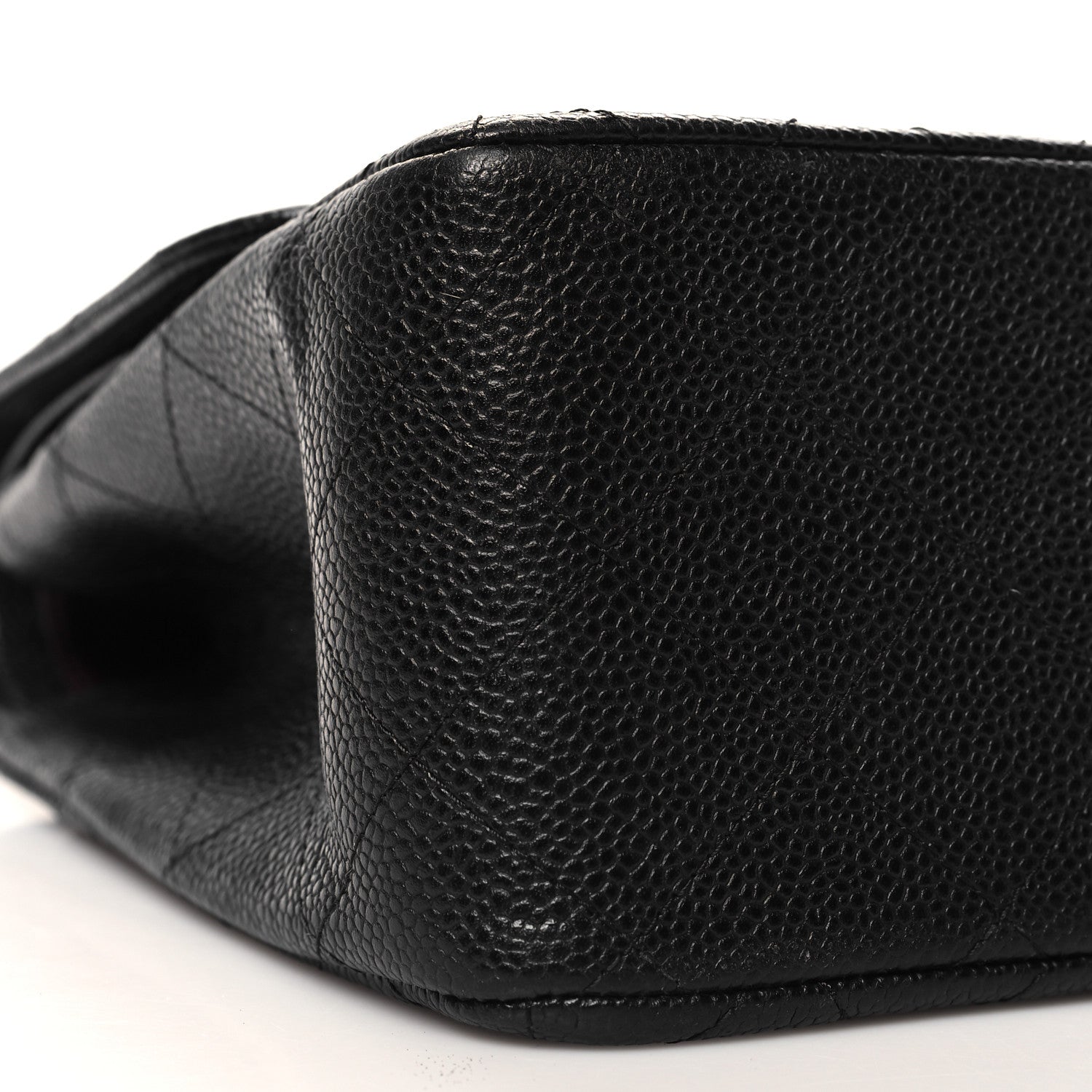 Chanel Caviar Quilted Jumbo Double Flap Black 9 of 11