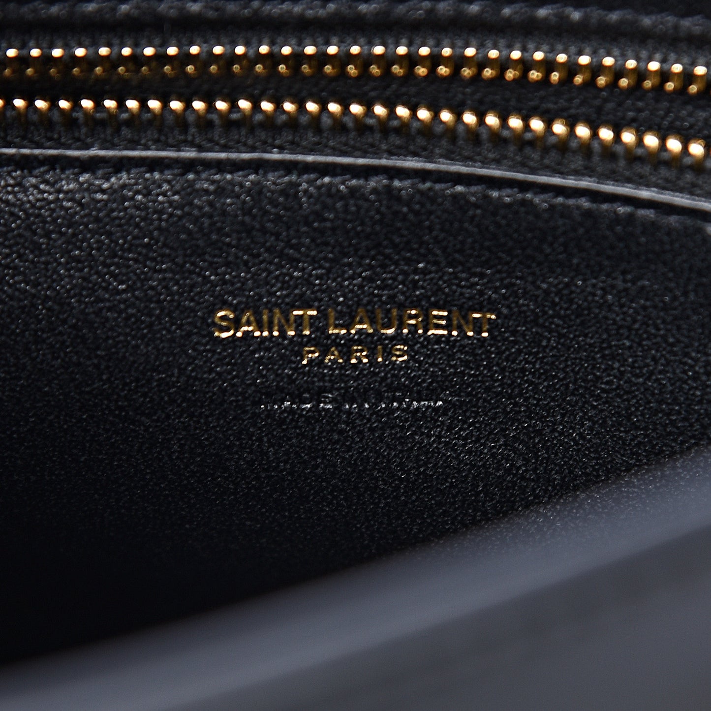 Smooth Calfskin Small Monogram Cabas Black