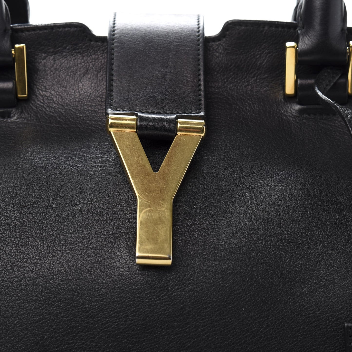 Calfskin Medium Classic Y Cabas Black