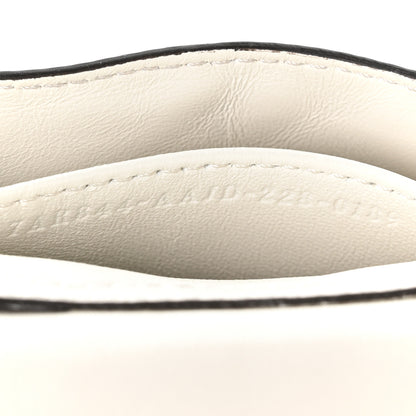 Fendi Nappa Matisse FF Embossed Nano Baguette Charm White 7 of 10