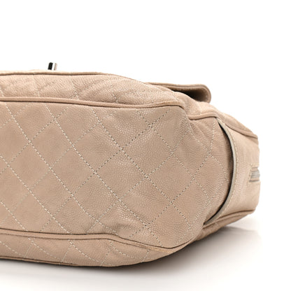 Chanel Caviar Quilted Large Paradoxal Camera Case Beige 8 of 13