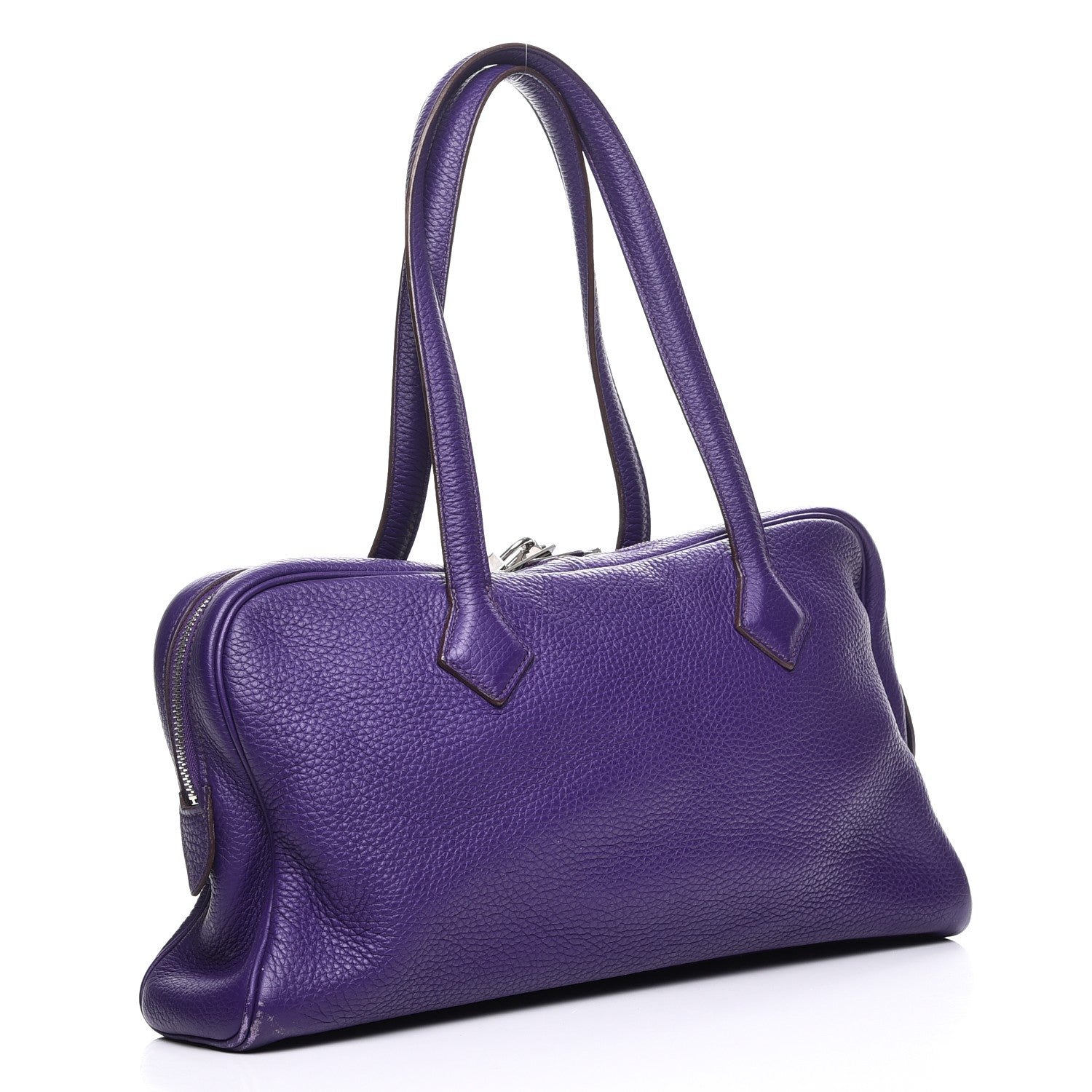 Hermes Taurillon Clemence Victoria Elan 38 Iris 3 of 12
