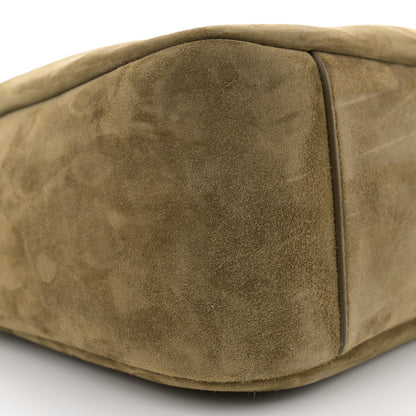 Saint Laurent Suede Large Le 5 A 7 Soft Hobo New Barley 9 of 10