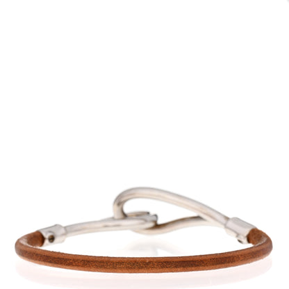 Hermes Natural Bridle Jumbo Hook Bracelet Bouton 3 of 4