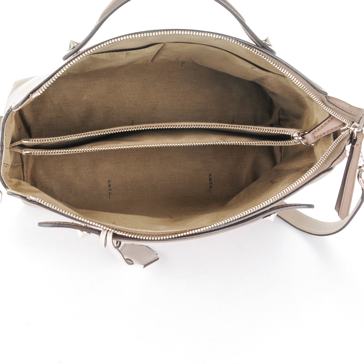 Fendi Vitello Dolce Large By The Way Boston Bag Tortora Seppia 5 of 8
