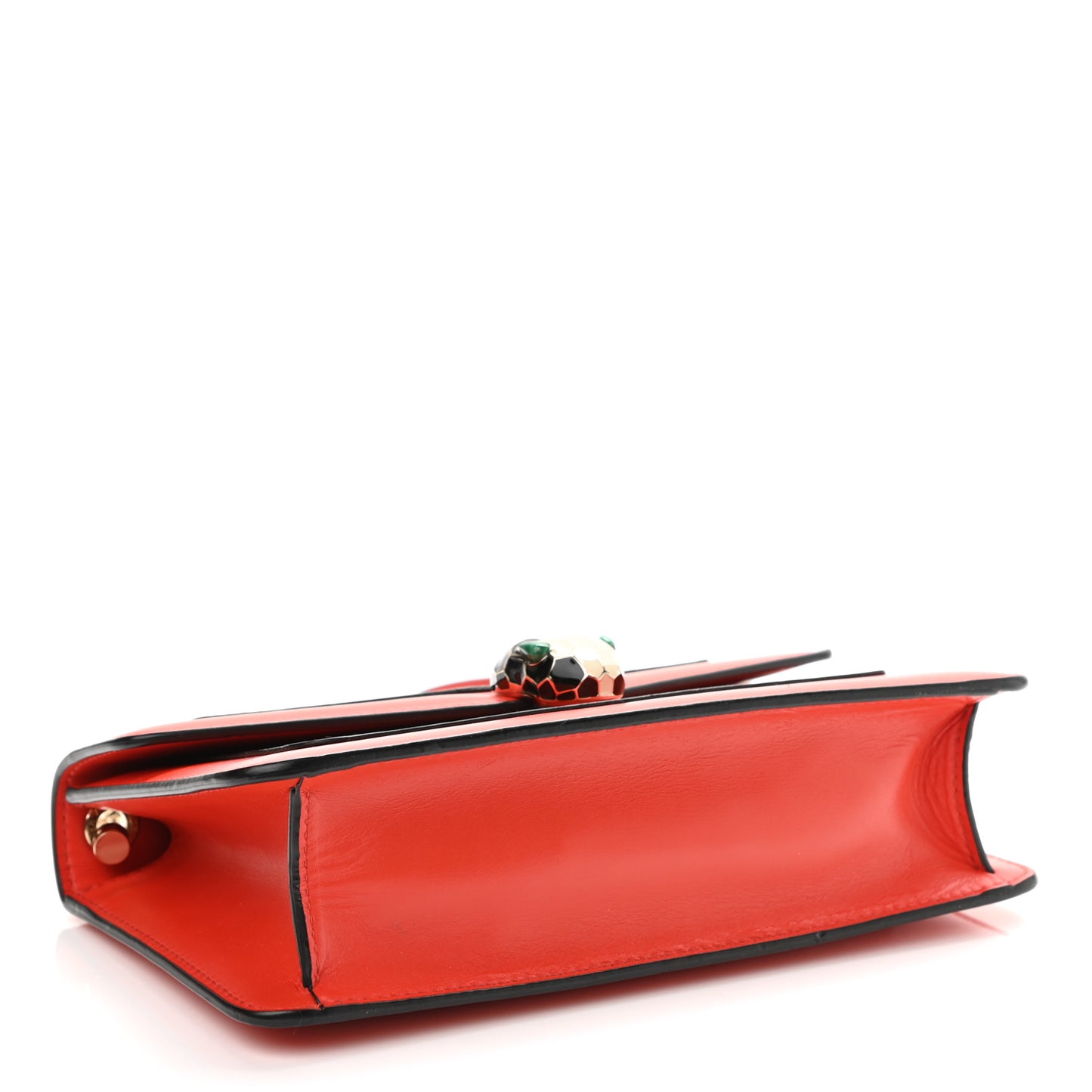 Calfskin Serpenti Forever Shoulder Bag Red