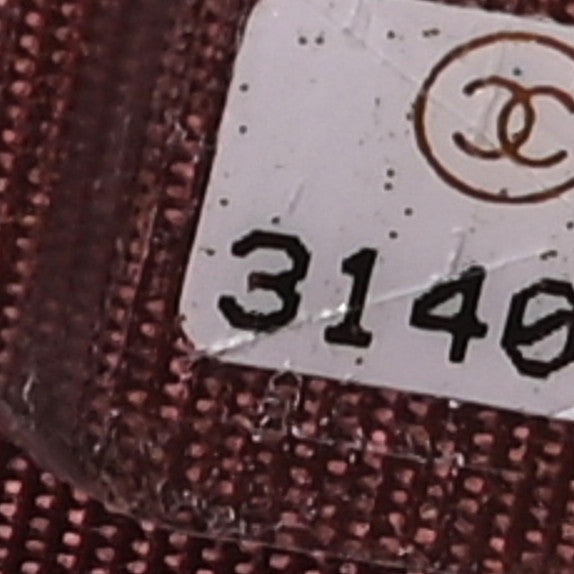 Calfskin Quilted Mini Perfect Fit Vanity Case With Chain Black