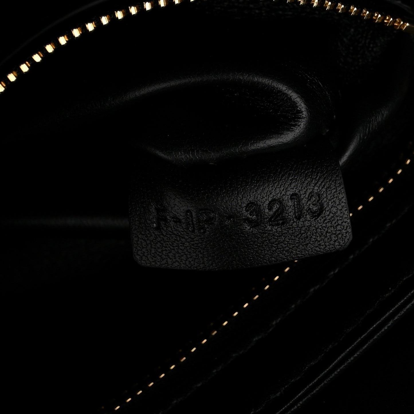 Shiny Calfskin Teen Triomphe Black