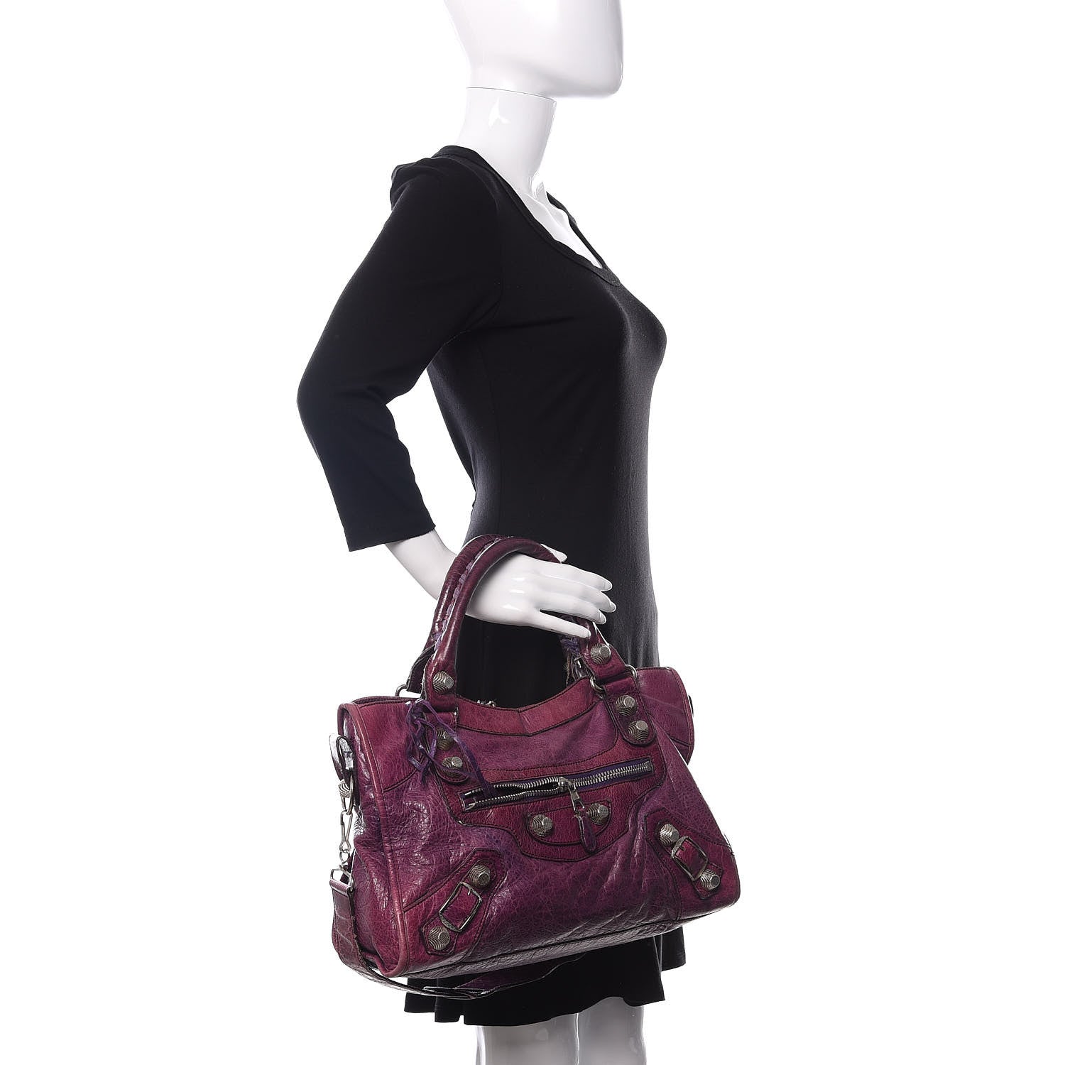 Balenciaga Agneau Giant 21 Silver Hardware City 2 of 18