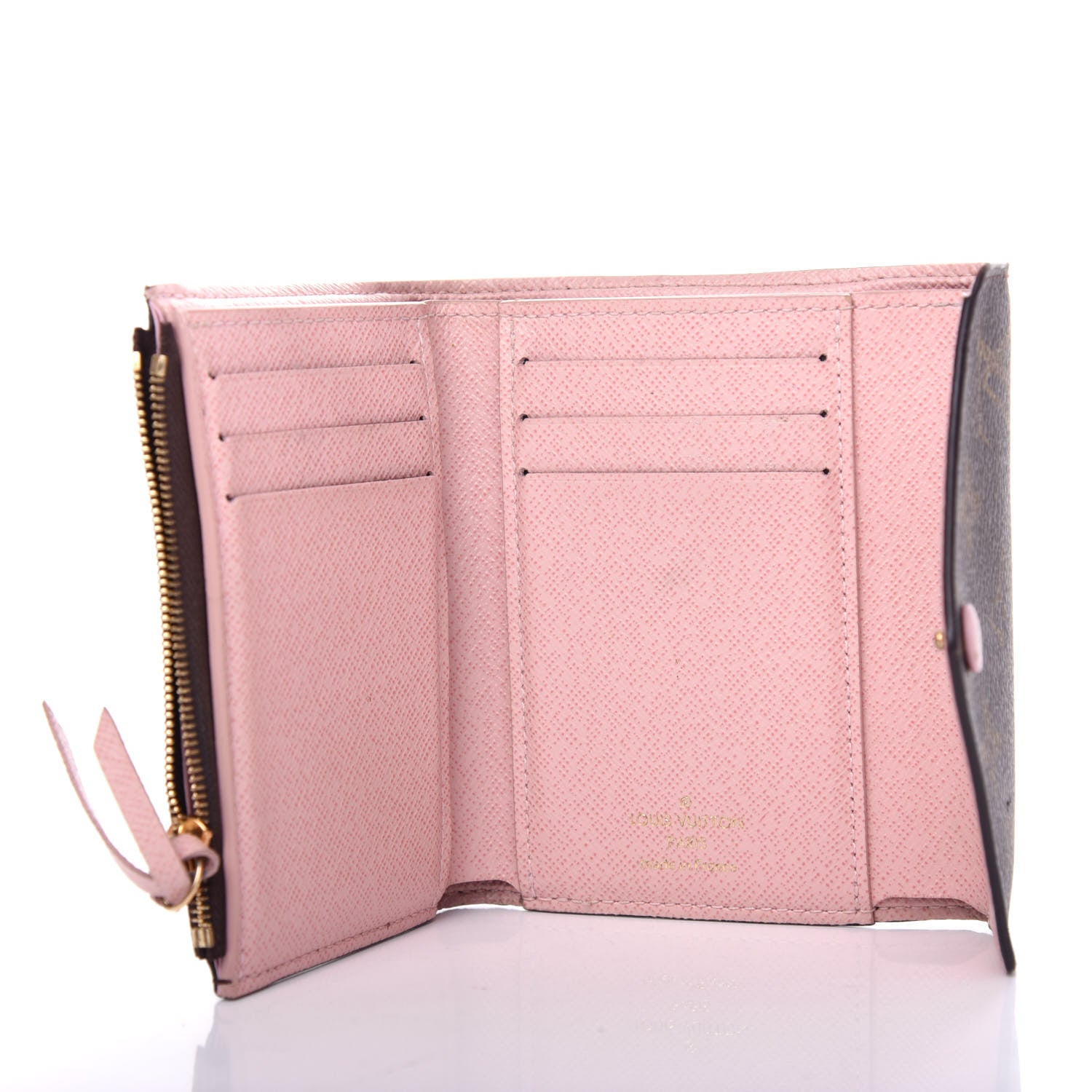 Louis Vuitton Monogram Victorine Wallet Rose Ballerine 5 of 7
