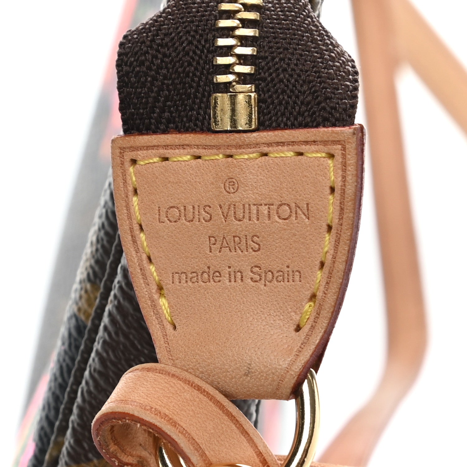 Louis Vuitton Monogram Roses Pochette Accessories 7 of 7