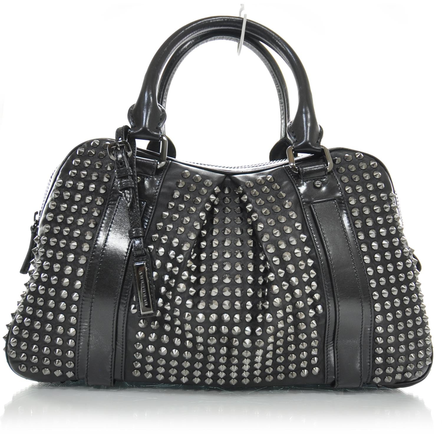 Burberry Prorsum Leather Studded Knight 1 of 9