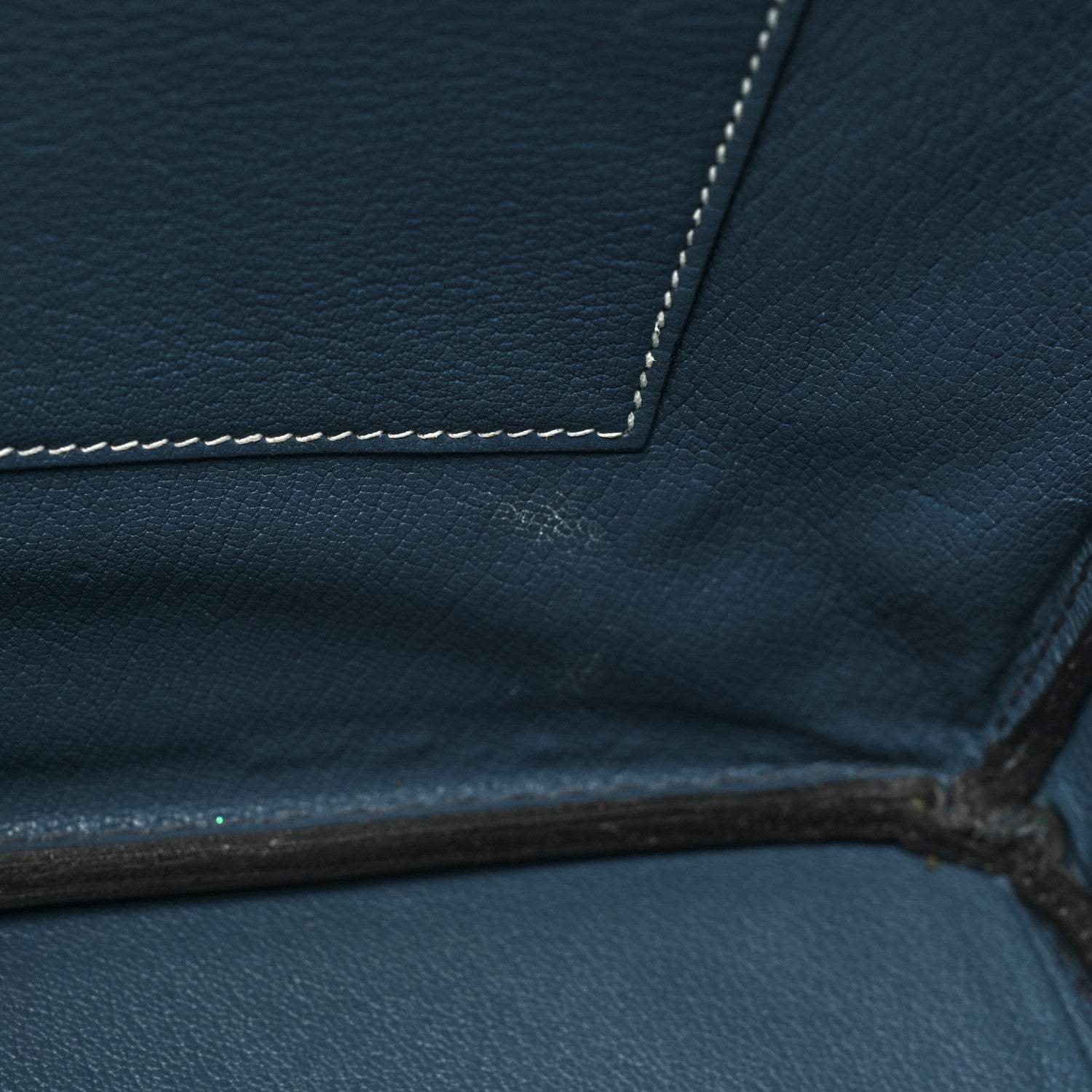 Hermes Evercalf Vibrato Birkin 35 Bleu Thalassa 11 of 18