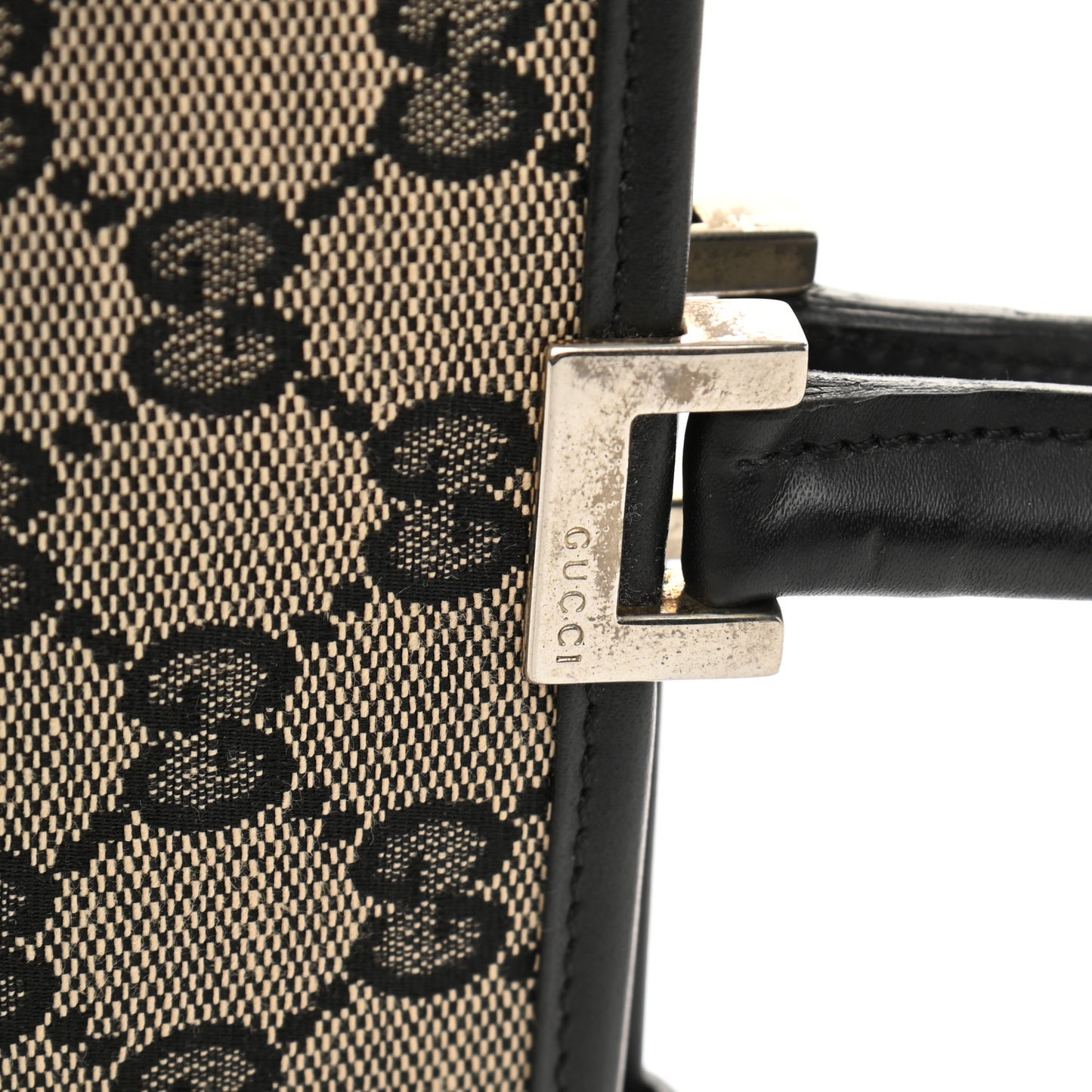 Monogram Bardot Bag Black