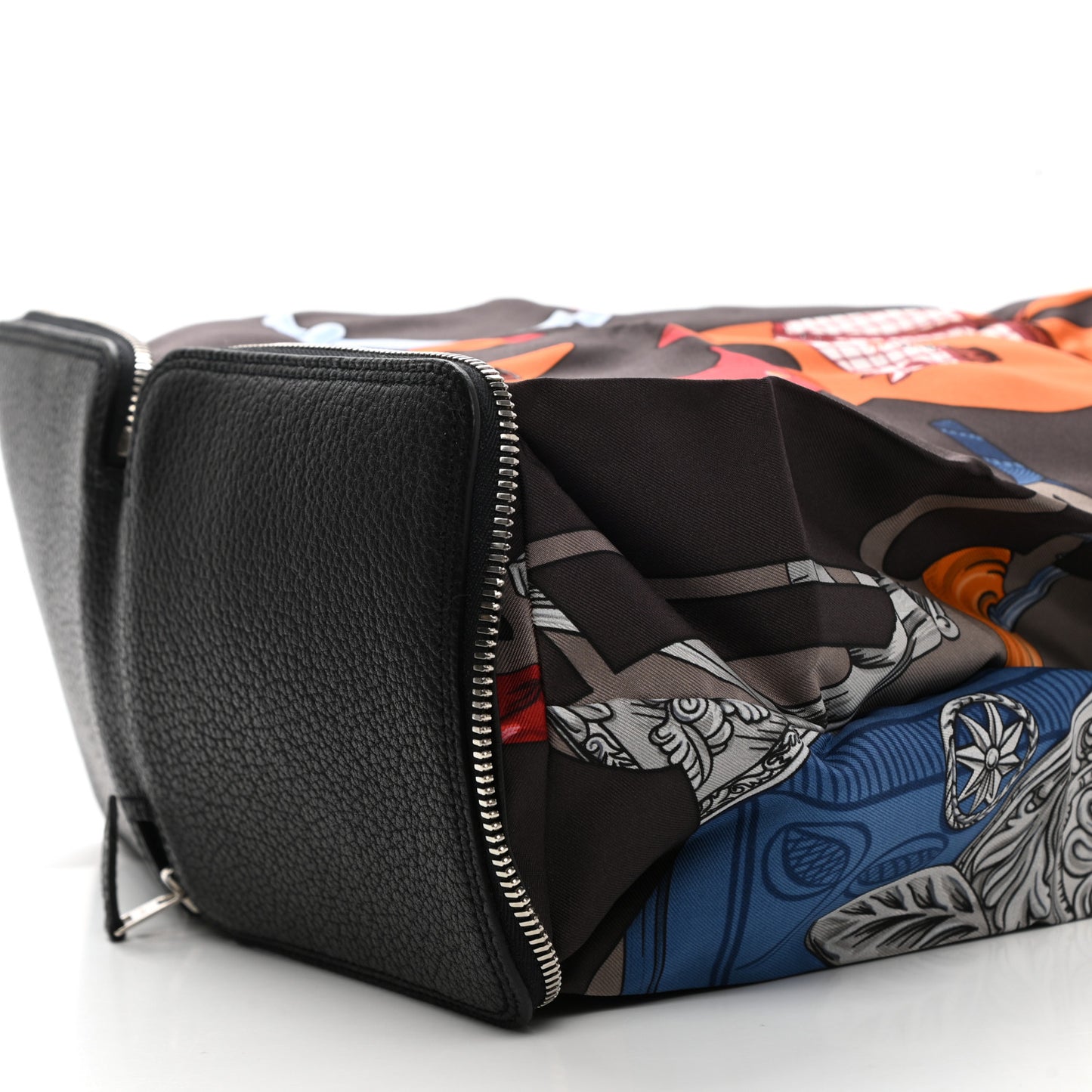 Buffle Silky Pop Shopper Tote Black