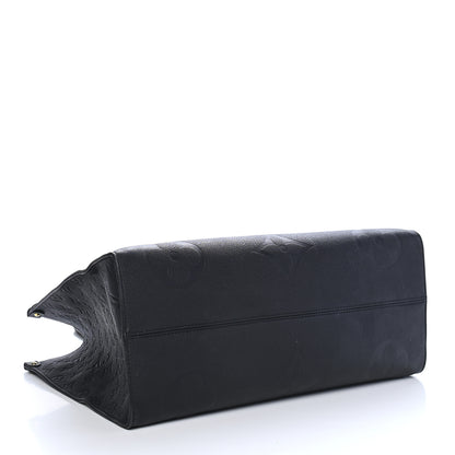 Louis Vuitton Empreinte Monogram Giant Onthego GM Black 3 of 8