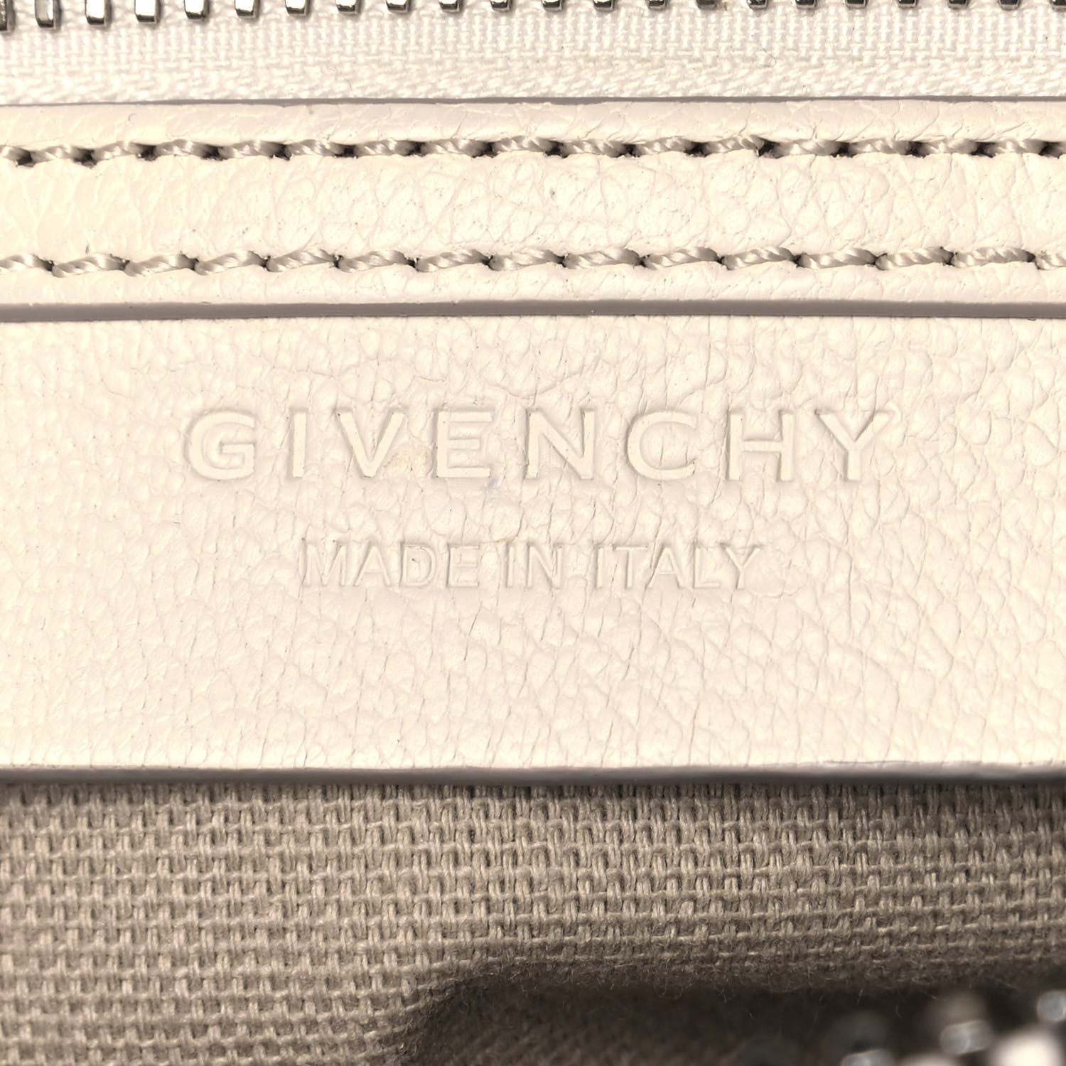 Givenchy Sugar Goatskin Mini Antigona White 6 of 12