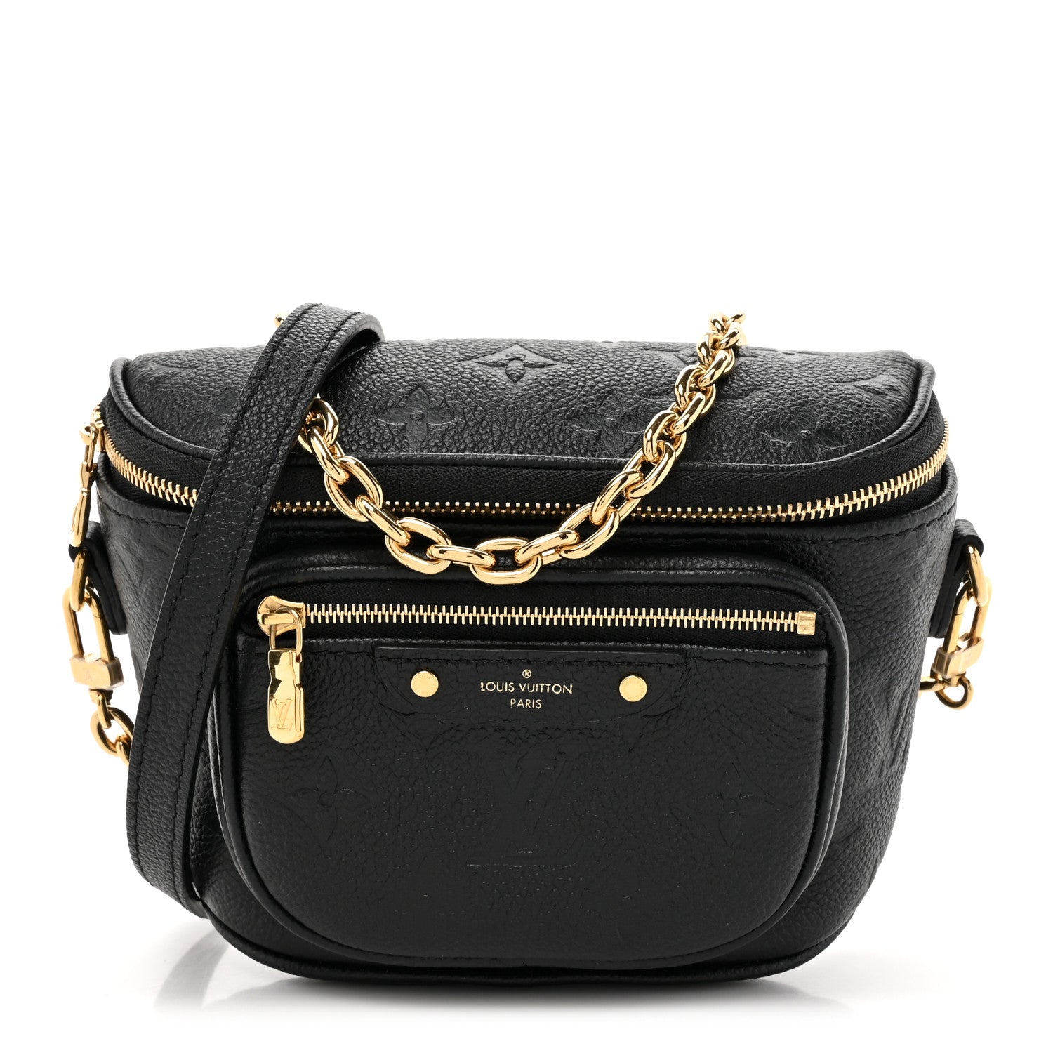 Louis Vuitton Empreinte Mini Bumbag Black 1 of 9