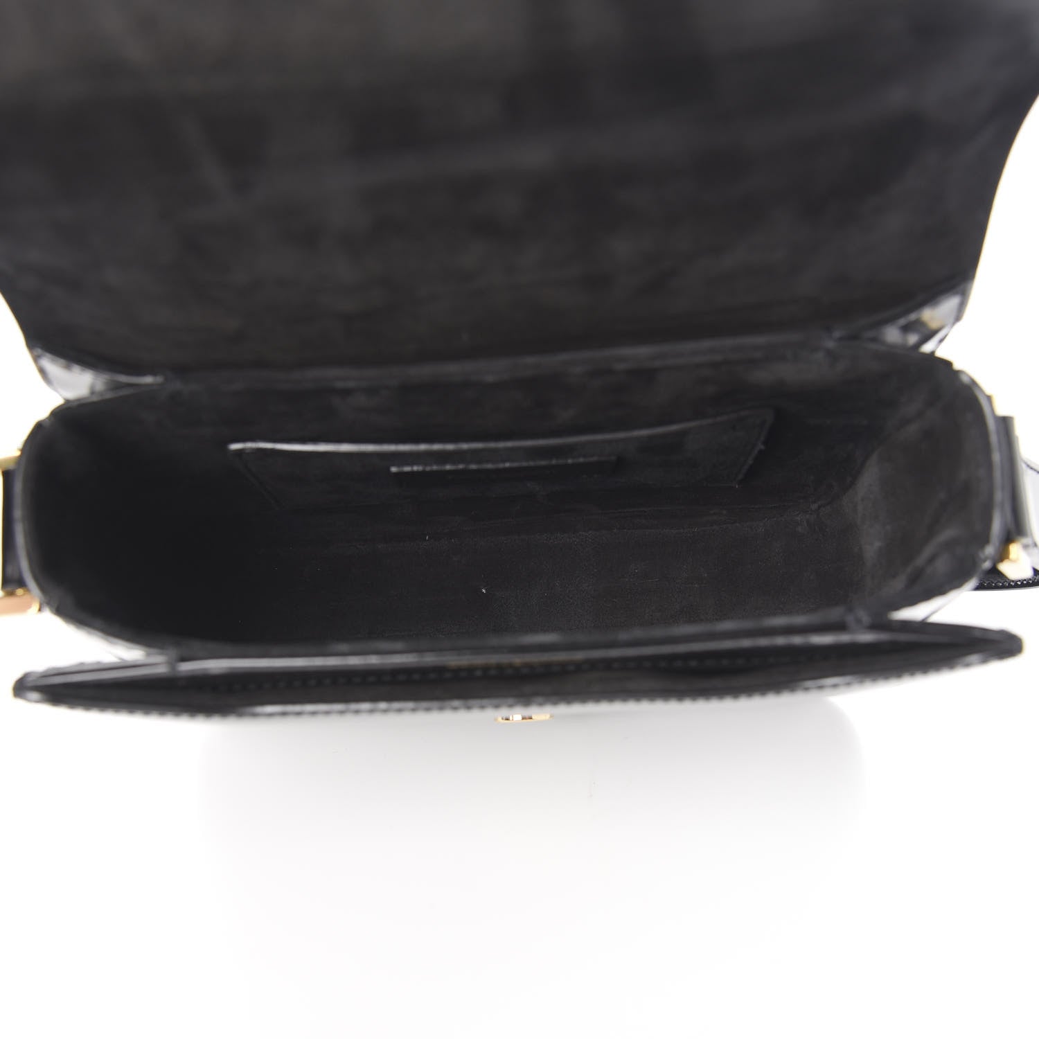 Saint Laurent Patent Calfskin Le 61 Shoulder Bag Black 4 of 8