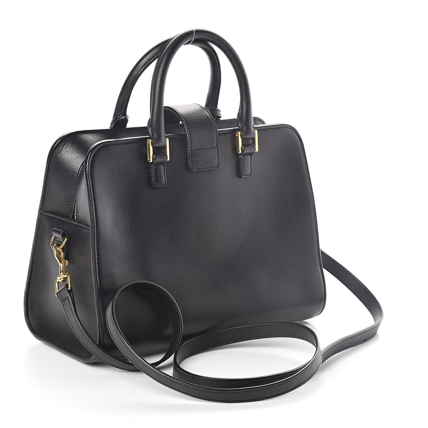 Calfskin Monogram Baby Cabas Black