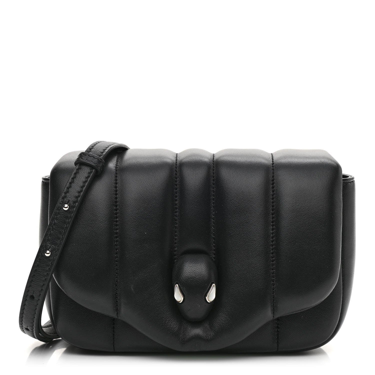 Bulgari X AMBUSH Nappa Serpenti Crossbody Bag Black 1 of 8