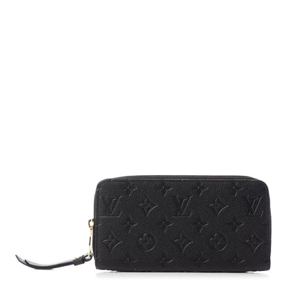Louis Vuitton Empreinte Zippy Wallet Black 1 of 8