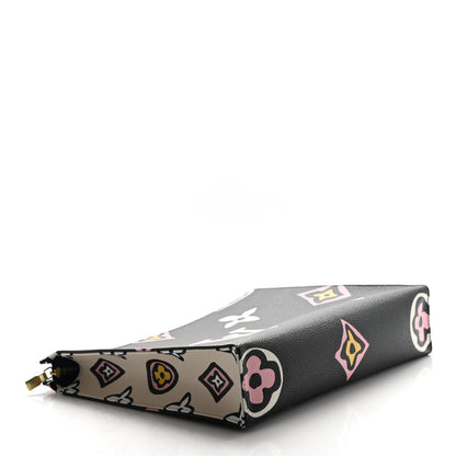 Louis Vuitton Monogram Giant Wild At Heart Toiletry Pouch 26 Black 4 of 7