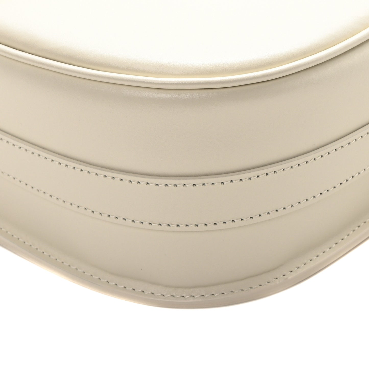 Box Calfskin Large Bobby Flap White