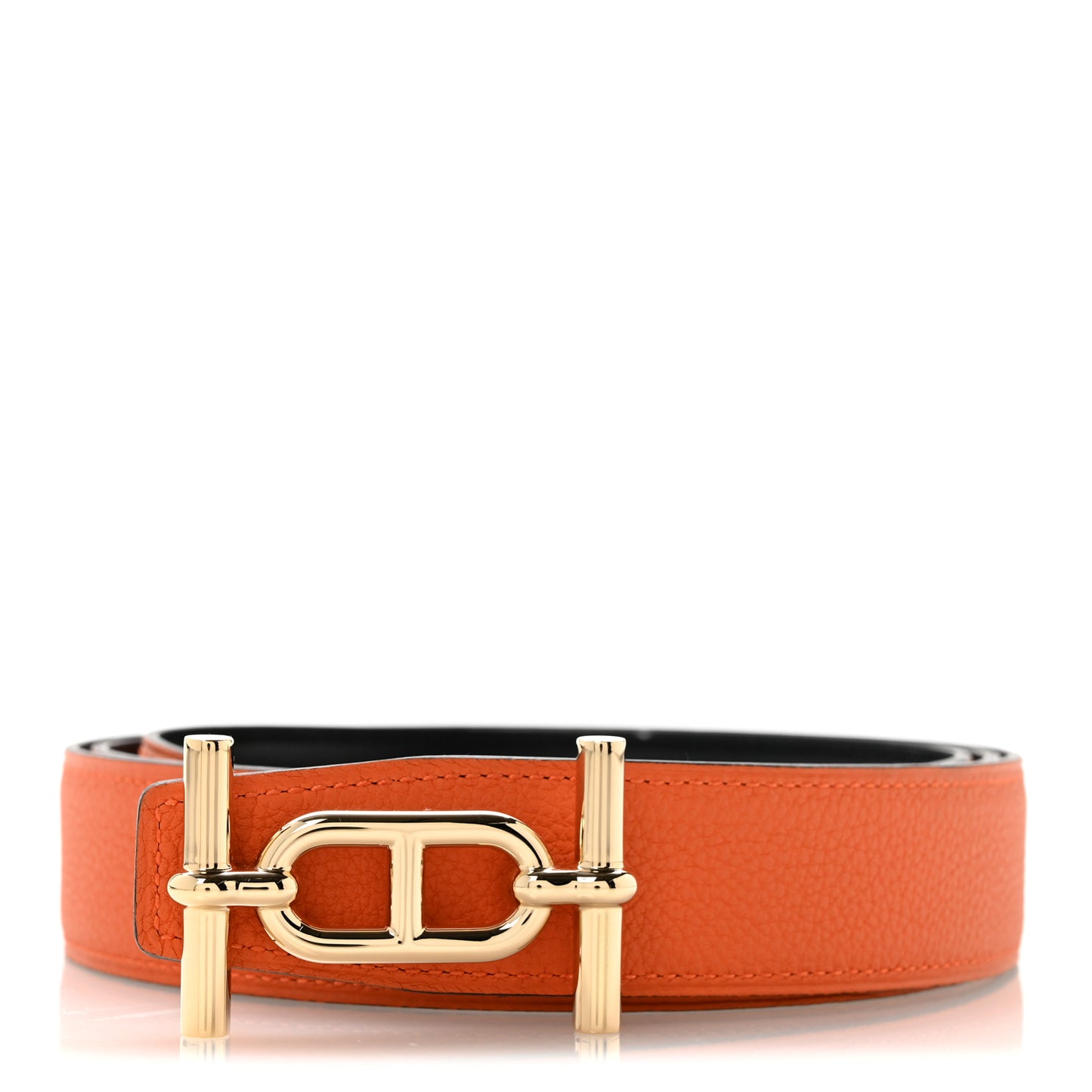 Box Togo 32mm Ancre Belt 115 46 Black Orange