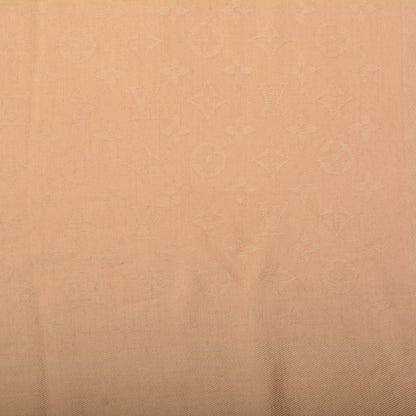 Louis Vuitton Silk Wool Monogram Shawl Dune 5 of 7