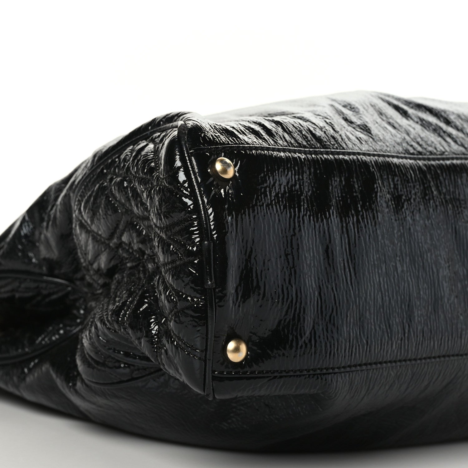 Chanel Vinyl Rodeo Tote Black 7 of 8