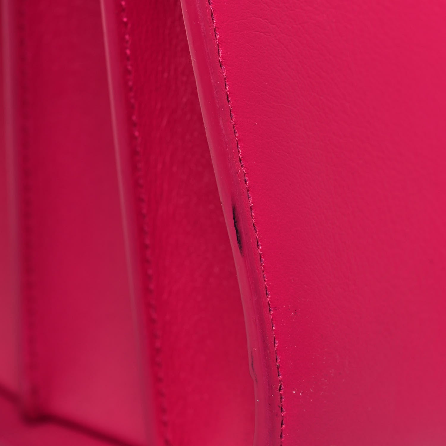 Saint Laurent Calfskin Small Sac De Jour Lipstick Fuchsia 13 of 13