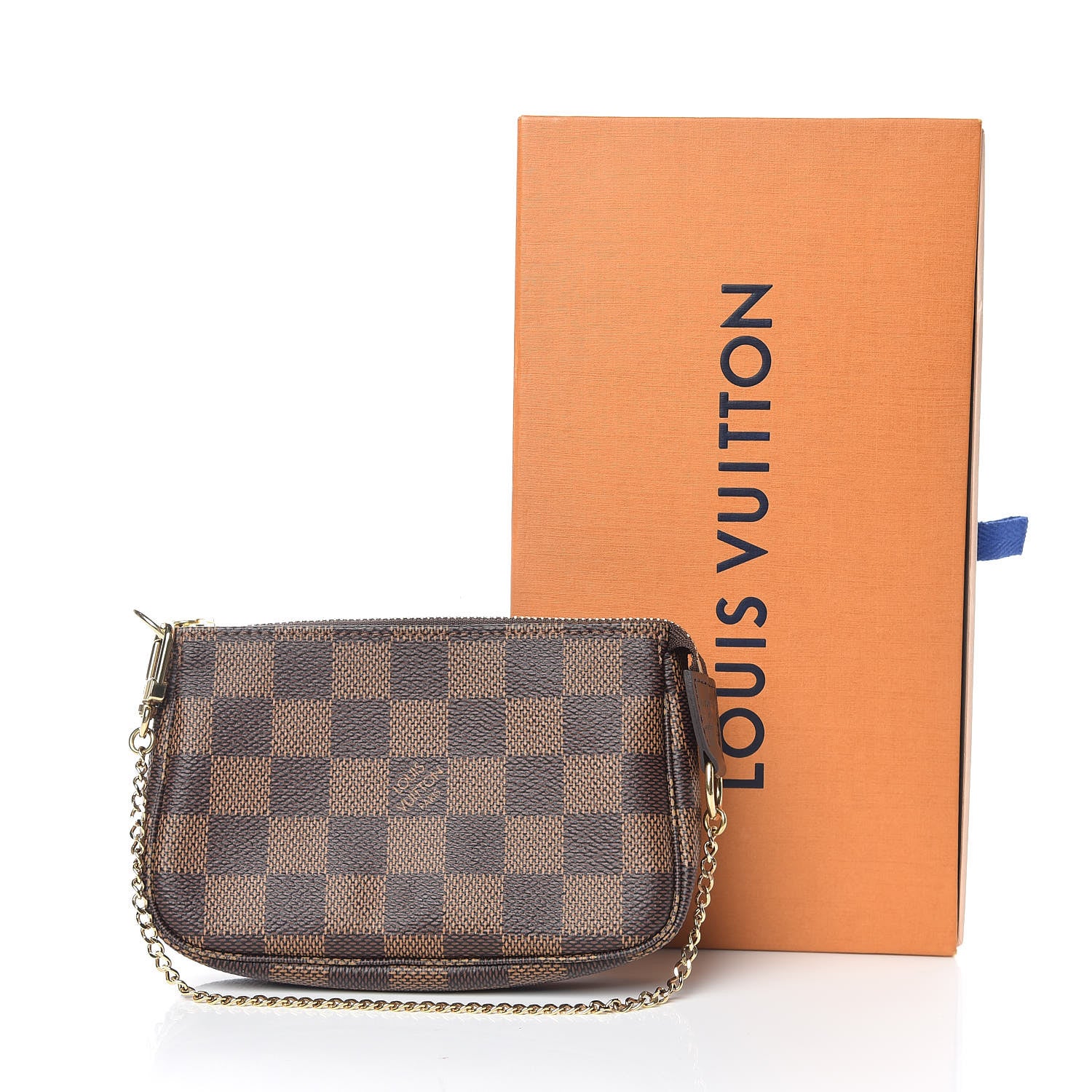 Louis Vuitton Damier Ebene Mini Pochette Accessories 8 of 8