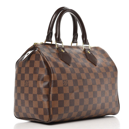Louis Vuitton Damier Ebene Speedy 25 3 of 8